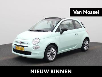 Fiat 500 1.2 Young | CABRIO | NAVIGATIE | AIRCO | LED DAGRIJ beschikbaar voor biedingen
