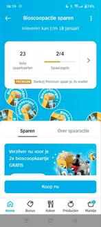 Albert Heijn spaarkaarten voor bioscoop 2e kaartje gratis, Tickets en Kaartjes, Kortingen en Cadeaubonnen