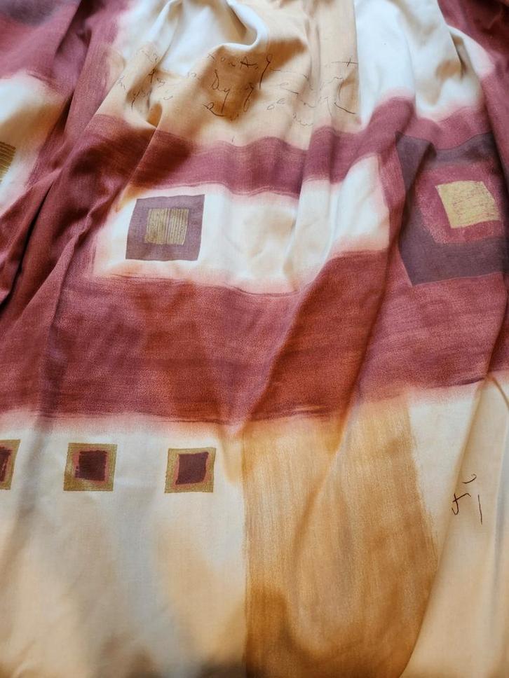 Gordijnen plooigordijn 4 stuks 180 breed 195 lang, Huis en Inrichting, Stoffering | Gordijnen en Lamellen, Zo goed als nieuw, 150 tot 200 cm