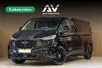 Ford Transit Custom 320 2.0 TDCI L2H1 Sport 170 PK DC | L+R, Auto's, Bestelauto's, 4 cilinders, 2500 kg, Zwart, Leder