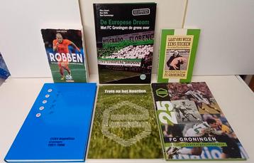 F. C. Groningen 6 boeken over voetbal  beschikbaar voor biedingen