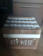 Niet gebruikte Key West Trunk Riviera Maison, Huis en Inrichting, Ophalen of Verzenden, Zo goed als nieuw, Minder dan 50 cm, Minder dan 50 cm