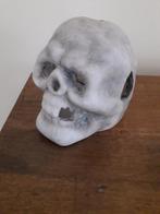 Theelichthouder doodshoofd, skull, Minder dan 25 cm, Gebruikt, Ophalen of Verzenden