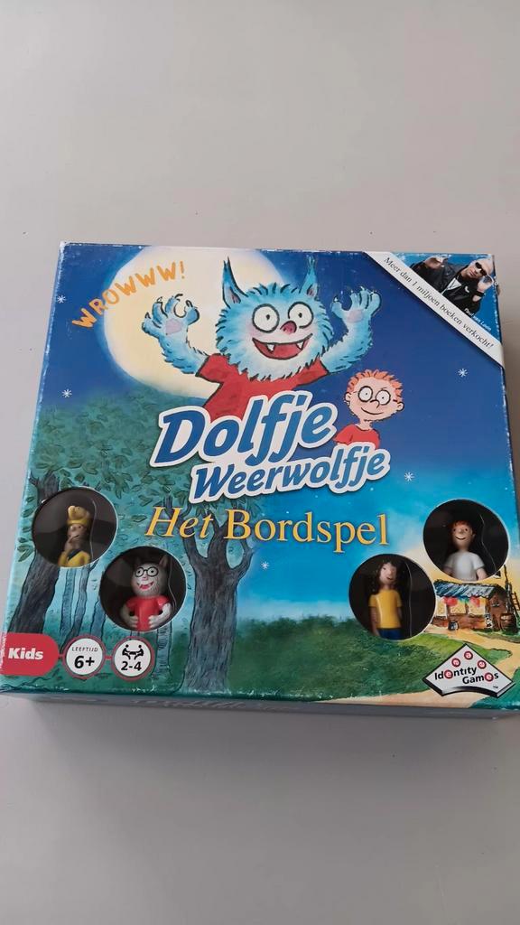 Bordspel dolfje weerwolfje., Hobby en Vrije tijd, Gezelschapsspellen | Bordspellen, Gebruikt, Een of twee spelers, Drie of vier spelers