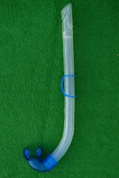 Transparante snorkel, Watersport en Boten, Snorkelen, Gebruikt, Snorkel, Ophalen of Verzenden