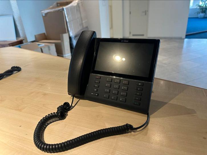 Mitel 6973i Voip telefoon gereinigd en gereset, Telecommunicatie, Datacommunicatie en VoIP, Gebruikt, Telefoon, Ophalen of Verzenden