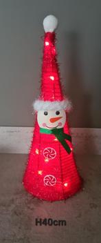 Sneeuwpop in kerstmanpak, Diversen, Kerst, Ophalen of Verzenden, Zo goed als nieuw