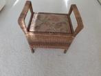 Antieke naaibox-naaimand, Antiek en Kunst, Antiek | Meubels | Stoelen en Banken, Ophalen of Verzenden