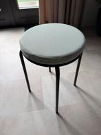 Zwart krukje met gekleurd memoryfoam kussen - nieuw, Ophalen, Nieuw, Staal