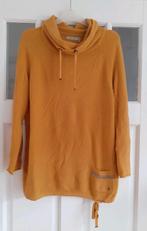 Monari trui met col donker geel maat XL, Monari, Geel, Maat 46/48 (XL) of groter, Ophalen of Verzenden