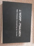J. Worp - Psalmen: Niet-ritmische toonzetting koralen, Ophalen of Verzenden, Religie en Gospel, Koor