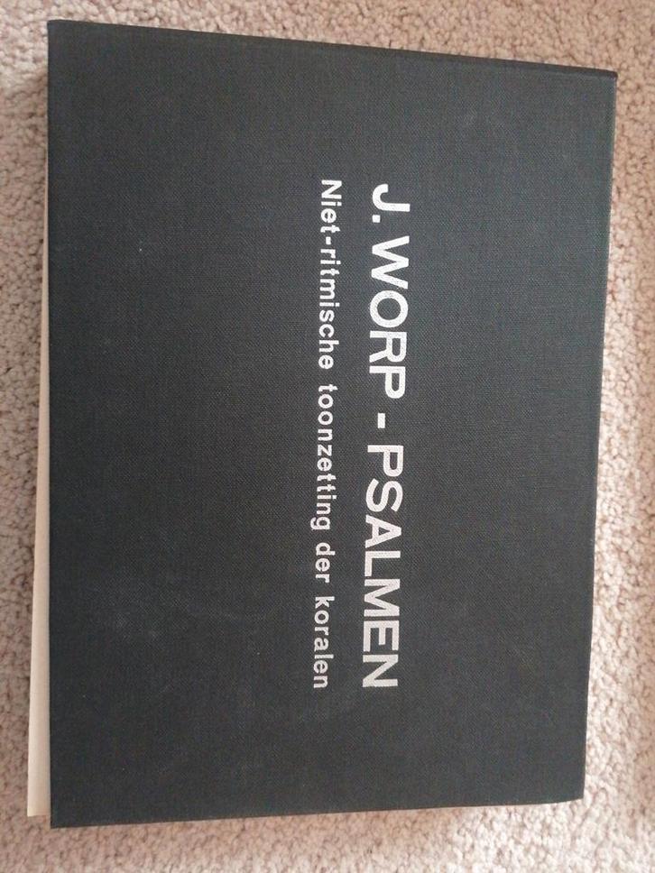 J. Worp - Psalmen: Niet-ritmische toonzetting koralen, Muziek en Instrumenten, Bladmuziek, Religie en Gospel, Piano, Orgel, Koor