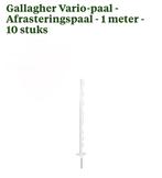 Gallagher vario afrasteringspaal 1 meter, Dieren en Toebehoren, Stalling en Weidegang, Weidegang