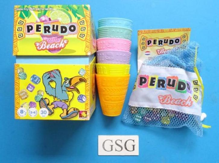Perudo beach nr. PE01BEAC-02, Hobby en Vrije tijd, Gezelschapsspellen | Overige, Zo goed als nieuw, Ophalen