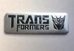 TRANSFORMERS Decepticon Embleem aluminium Badge, G1, Verzenden, Nieuw