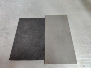 Tegels 1200 x 400 x 6 Antraciet & Taupe beschikbaar voor biedingen