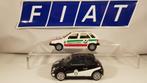 2x Fiat .Tipo/550 Nuova met voetbal logo's 1:43, Overige merken, Ophalen of Verzenden, Zo goed als nieuw, Auto