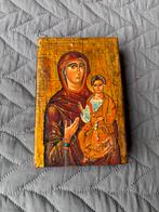 Maria met kind icoon - Decoratief, Antiek en Kunst, Antiek | Religie, Ophalen of Verzenden