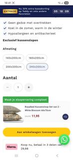 Zelesta dekbed, Huis en Inrichting, Slaapkamer | Beddengoed, Overige kleuren, Tweepersoons, Ophalen of Verzenden, Deken of Dekbed