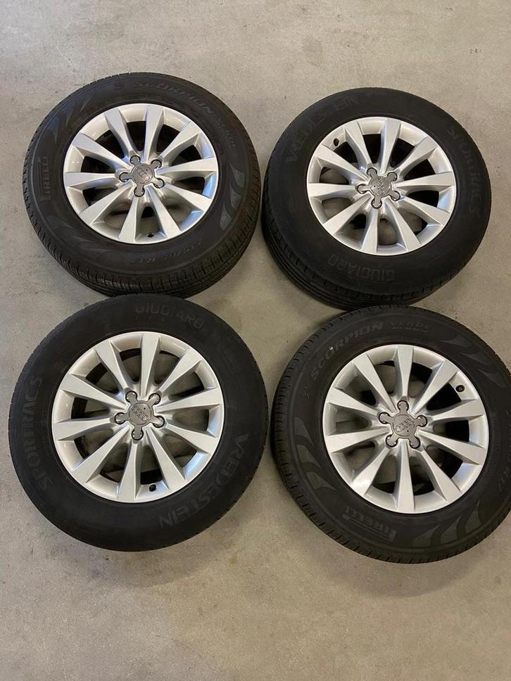 AUDI 17 INCH VELGEN 235/65 R17 | 4G0601025AG | ORIGINEEL | Z, Auto-onderdelen, Banden en Velgen, Banden en Velgen, Zomerbanden