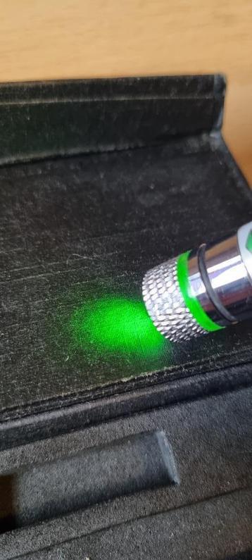  Groene laserpen ( nr 2 )  beschikbaar voor biedingen