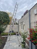 ALPE ladder (driedelig), Doe-het-zelf en Verbouw, Ladders en Trappen, Ophalen, Gebruikt, Ladder, Opvouwbaar of Inschuifbaar