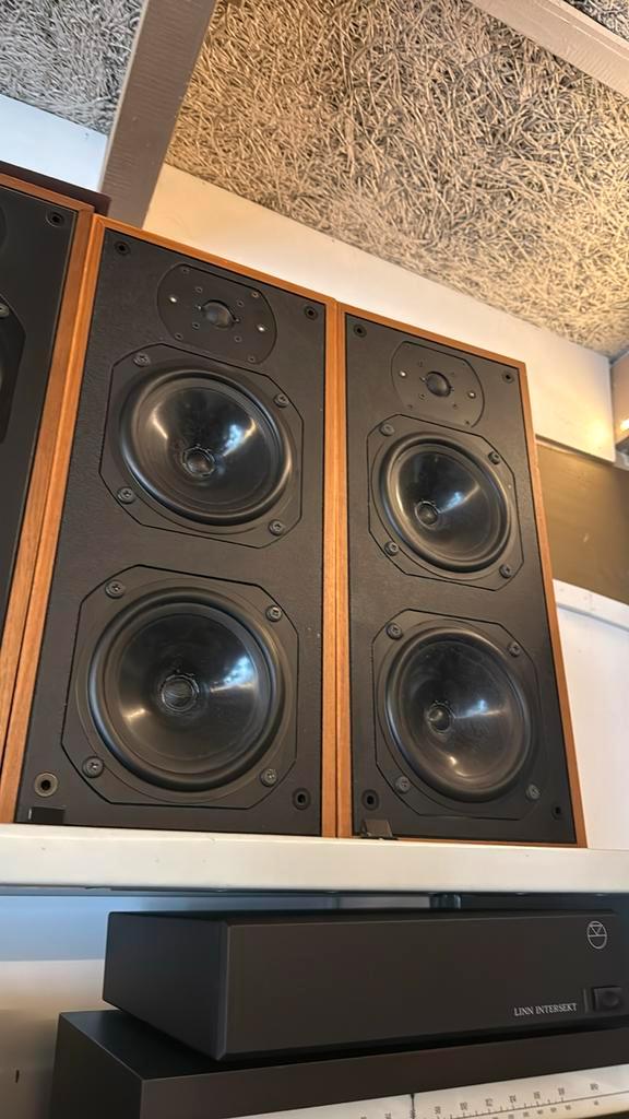 Bowers & Wilkins DM14 (Defect), Audio, Tv en Foto, Luidsprekers, Niet werkend, Front, Rear of Stereo speakers, 120 watt of meer