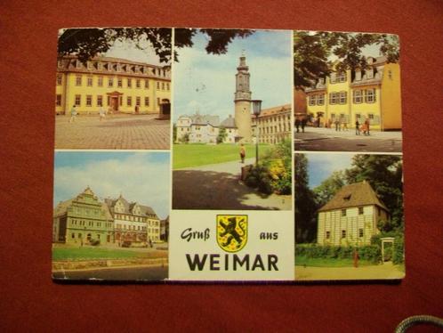 Vml.DDR, Weimar, Verzamelen, Ansichtkaarten | Buitenland, Duitsland, Verzenden