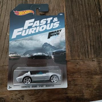 Hot Wheels 2017 Fast & Furious Corvette Grand Sport Roadster beschikbaar voor biedingen