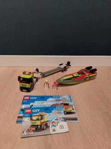 Lego Raceboottransport 60254 beschikbaar voor biedingen