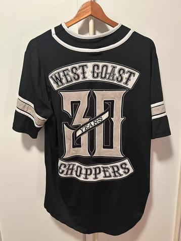 West Coast Choppers baseball limited shirt jersey 30 jaar beschikbaar voor biedingen
