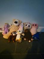 9 knuffels voor 5 euro, Kinderen en Baby's, Speelgoed | Knuffels en Pluche, Ophalen of Verzenden, Zo goed als nieuw, Overige typen