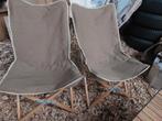 2 campingstoelen bruin (nieuw), Info@basoffroad.nl, Ophalen of Verzenden, Zo goed als nieuw, Campingstoel