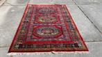 Vintage veelkleurig tapijt,wol,230x155,, Gebruikt, Rood, 150 tot 200 cm, 200 cm of meer