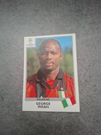 Panini Champions League 1999/00. Speler George Weah AC Milan, Verzenden, Zo goed als nieuw, Sticker
