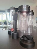 mixkom, 2 bekers incl. messen van Philips blender HR3655, Witgoed en Apparatuur, Blenders, Ophalen of Verzenden, Gebruikt