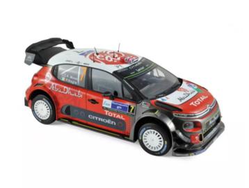 Citroen C3 WRC #7 2017 Mexico Mee& Na NOREV 1/18 ref: 181632 beschikbaar voor biedingen