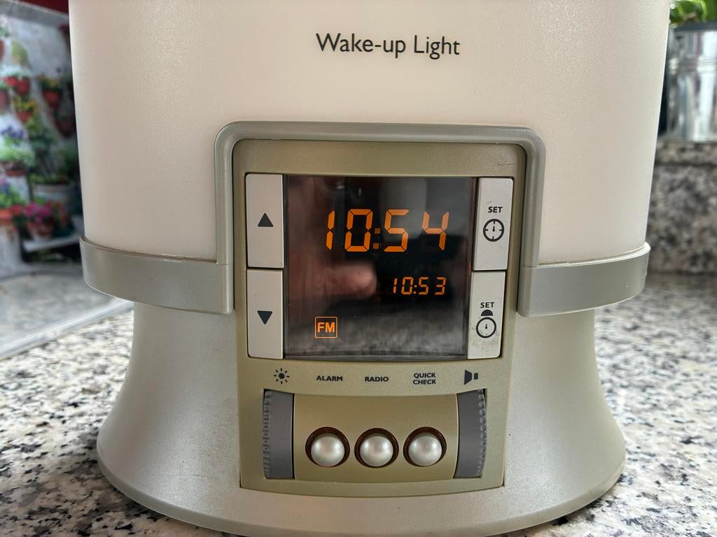 Philips wake-up light., Ophalen