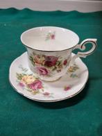 kop en schotel royal canterbury bloemen, Antiek en Kunst, Ophalen of Verzenden