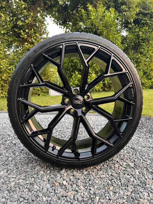 22 inch Audi Q3 Zwart Hankook zomerbanden, Auto-onderdelen, Banden en Velgen, Banden en Velgen, Zomerbanden, Overige maten, 255 mm