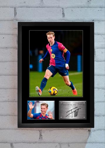 Frenkie de Jong Autograph Signature
Display Gifr Frame beschikbaar voor biedingen