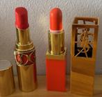 YSL - 2x lipstick - uit visagie koffer - zgan/gebruikt, Ophalen of Verzenden, Zo goed als nieuw, Roze, Lippen