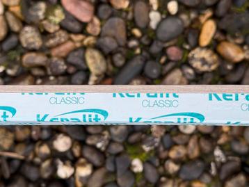 Keralit eindprofiel 17 mm Vergrijsd ceder (2806) 2x 4m beschikbaar voor biedingen