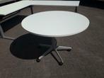 Steelcase vergadertafel rond, verrijdbaar (oa wit, eiken etc, Ophalen of Verzenden, Zo goed als nieuw, Rond