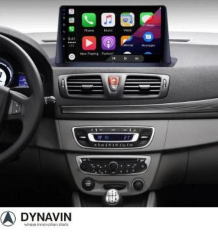 Navigatie Renault Megane II carkit android 14 apple carplay, Auto diversen, Autoradio's, Nieuw, Ophalen of Verzenden