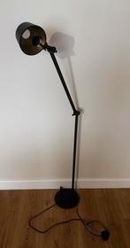 Vloerlamp MEDO met E27 fitting zwart/goud, Ophalen, Zo goed als nieuw, Metaal, 150 tot 200 cm