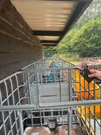 ECB/ICB container met houten, plastieken of ijzeren palet, Ophalen, Zo goed als nieuw, IJzer, Sierhekwerk