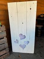 Houten Spreektafel/Lessenaar met Hartjes, Ophalen, Met plank(en), Minder dan 50 cm, Gebruikt