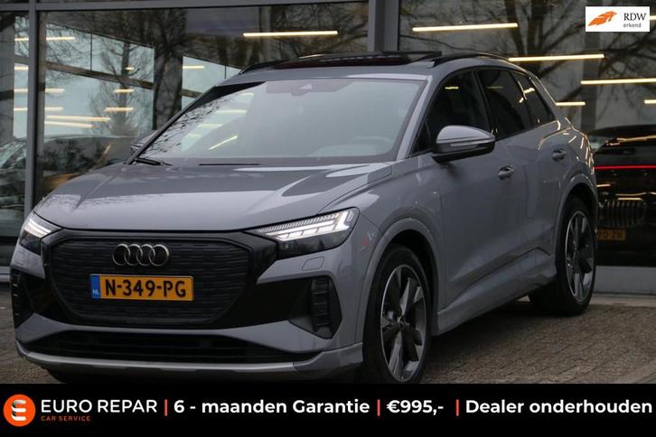 Audi Q4 e-tron 35 Launch edition Advanced Plus 55 kWh PANO-D, Auto's, Audi, Bedrijf, Te koop, Q4 e-tron, ABS, Achteruitrijcamera