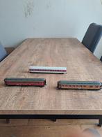 3 personen wagons van fleischmann H0, Gebruikt, Gelijkstroom, Fleischmann, Wagon